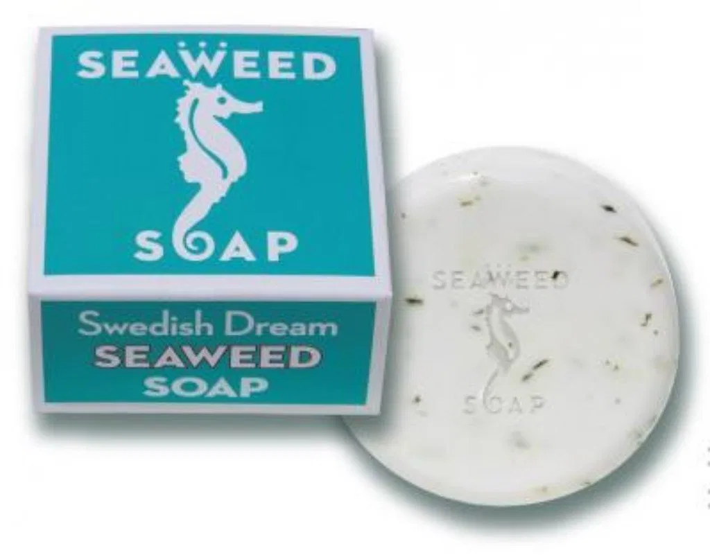 Мыло Swedish Dream Seaweed Soap, Kala, 3 шт по 4.3 унции, 12.9 г