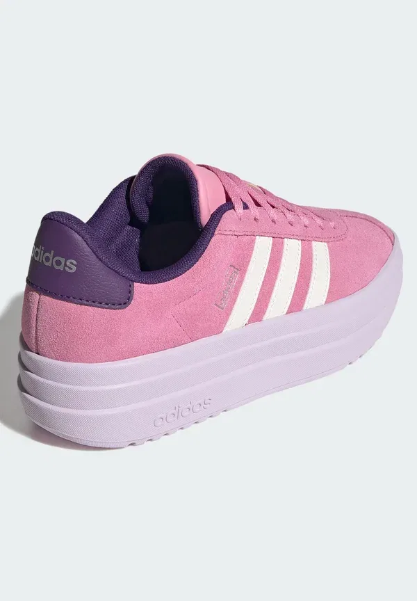Детские кроссовки Vl court bold унисекс - кроссовки Adidas Sportswear, белый/фиолетовый — фото 4