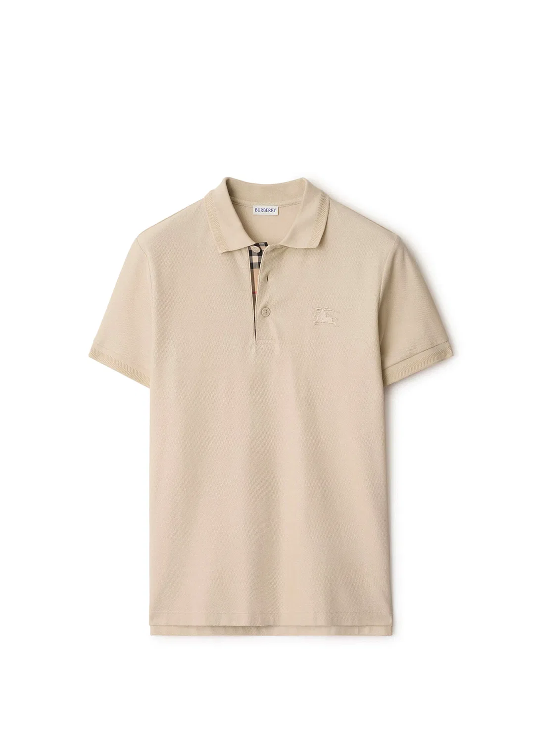 Футболка поло Burberry Cotton, бежевый