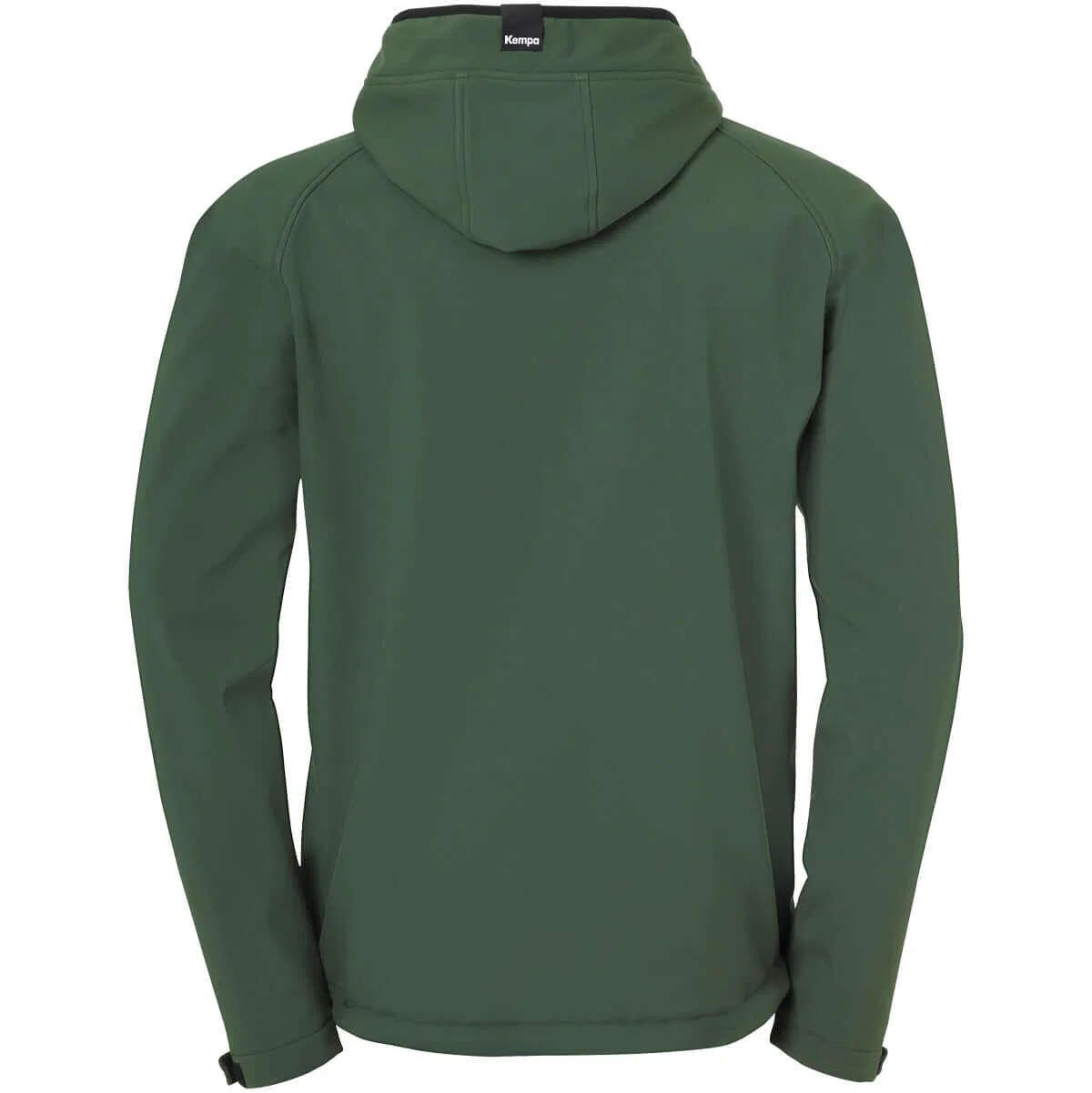 Детская софтшелл куртка Kempa SOFTSHELL Kids, Цвет Dunkelolivgrun Schwarz — фото 2