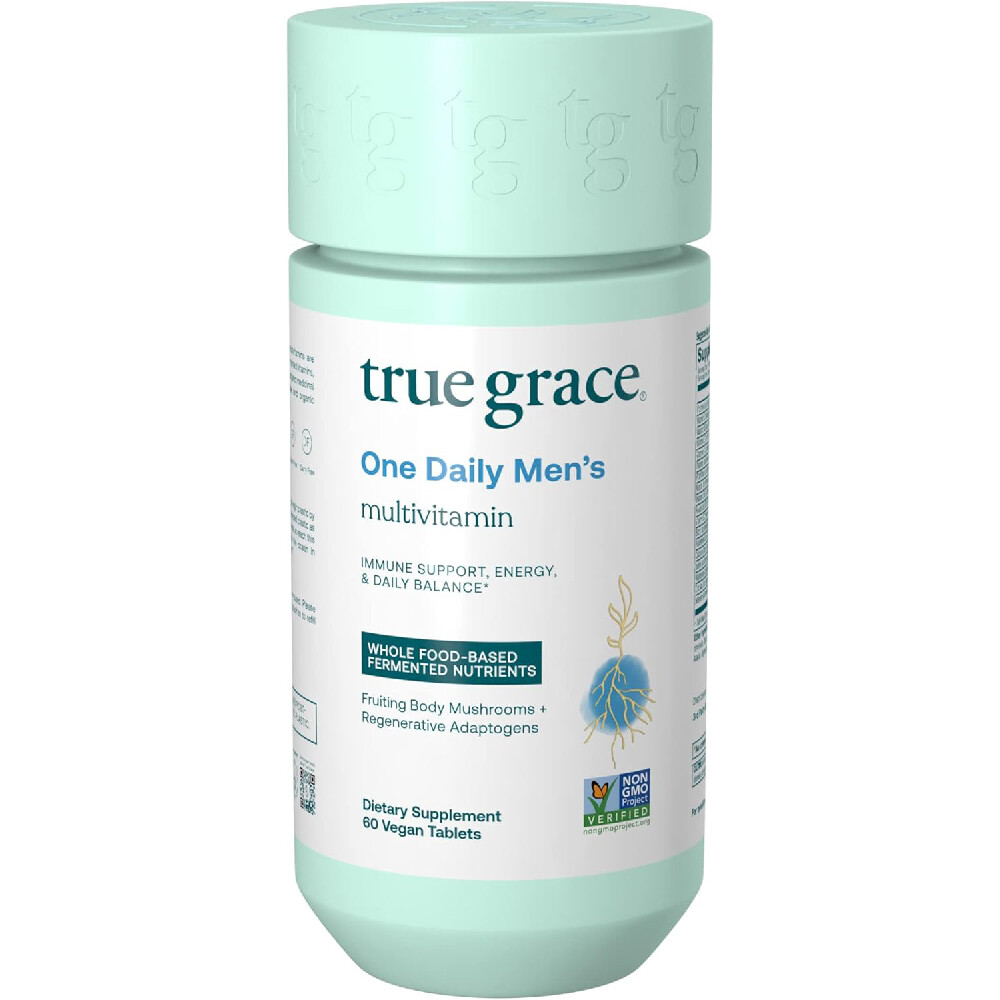 

Витаминно-минеральный комплекс True Grace One Daily Men’s Multivitamin Fermented Minerals, 60 шт.