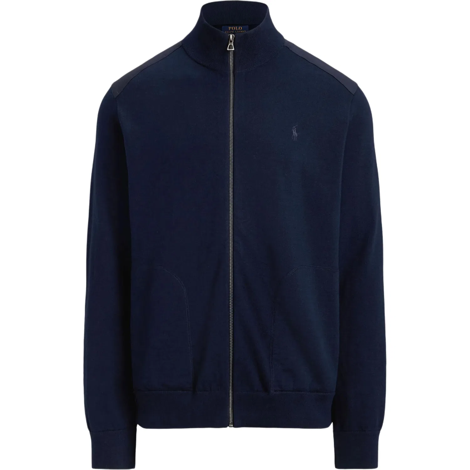 Водолазка-кардиган на молнии Polo Ralph Lauren, Marine Blue