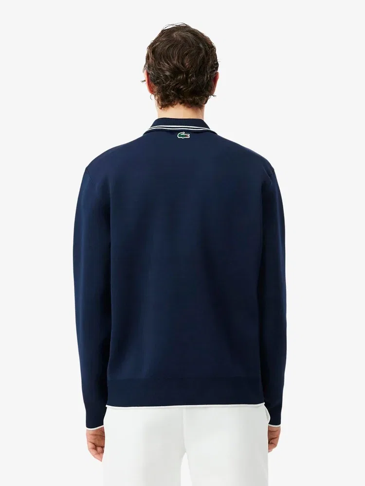 Футболка поло Lacoste Tennis Heritage, темно-синий — фото 3