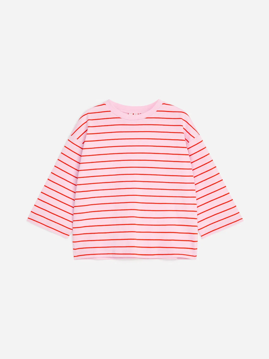 Рубашка с длинными рукавами Arket, Rosa/Rot