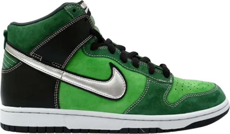 

Кроссовки Nike Dunk High Pro SB 'Brut', зеленый