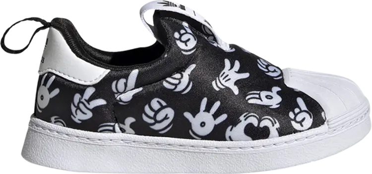 

Кроссовки Adidas Disney x Superstar 360 I s Hands', черный