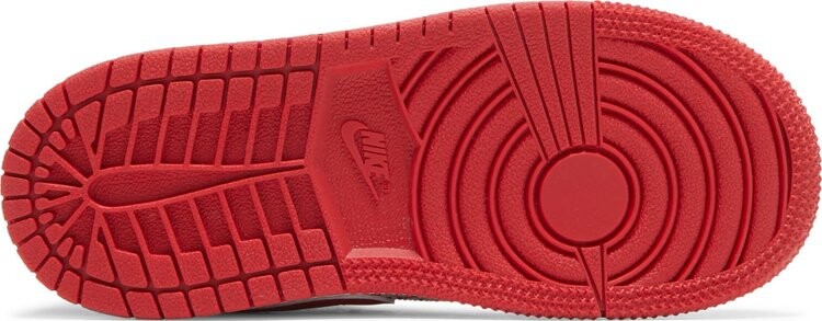 Кроссовки Air Jordan 1 Mid SE TD Ugly Christmas Sweater, красный — фото 4