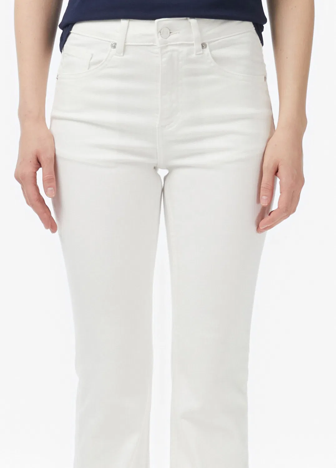 Джинсы Lacoste Slim Fit, кремовый — фото 4
