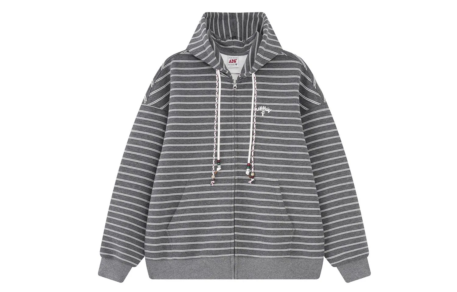 Детский худи с капюшоном Dark Gray F426