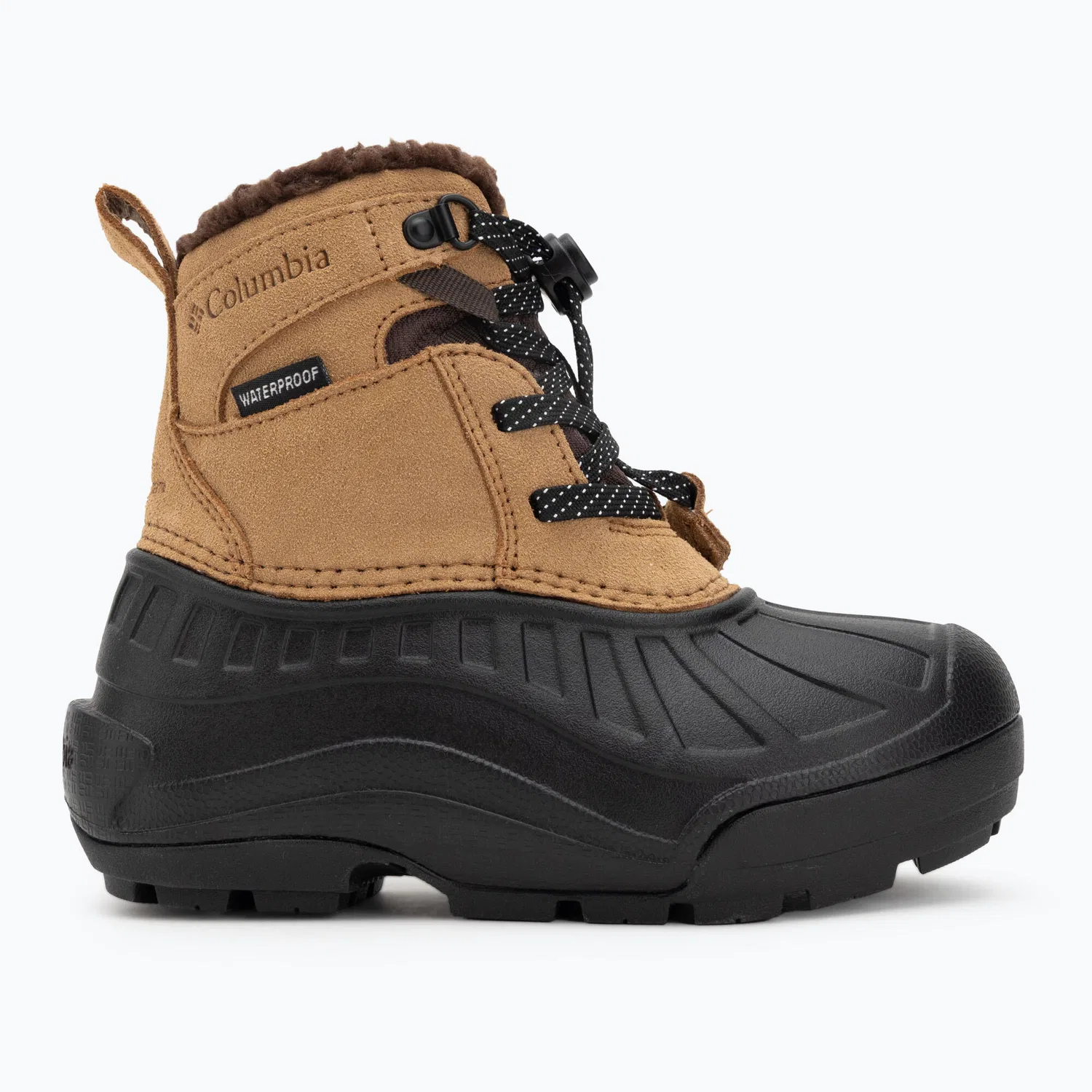 Детские зимние ботинки с утеплителем Columbia Youth Powderbug Alpine, Цвет Braun — фото 2