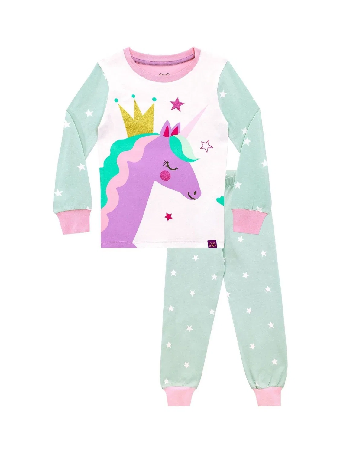 Пижама, единорог Harry Bear, серый