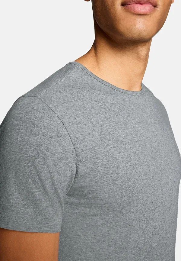 Футболка Levi'S Herren 4-er Pack мужская Herren Unterhemd Rund-Ausschnitt - майка, темно-серый — фото 3