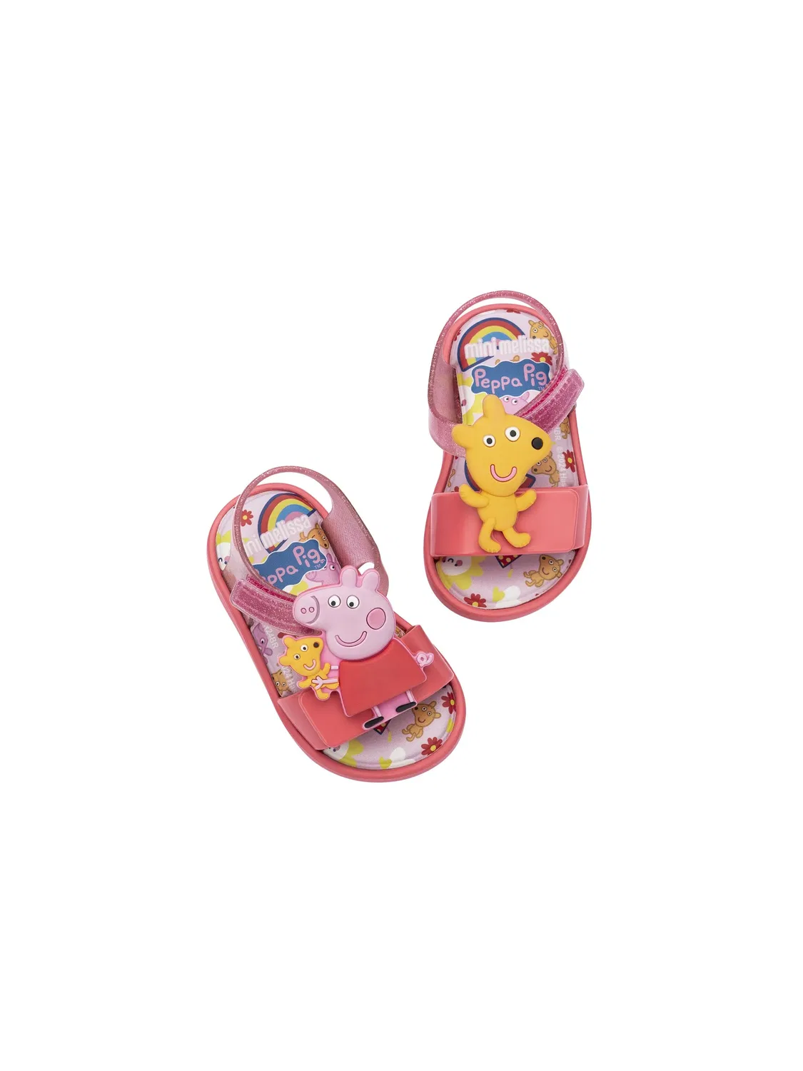 Сандалии с открытым носом Peppa Pig Melissa, розовый — фото 3