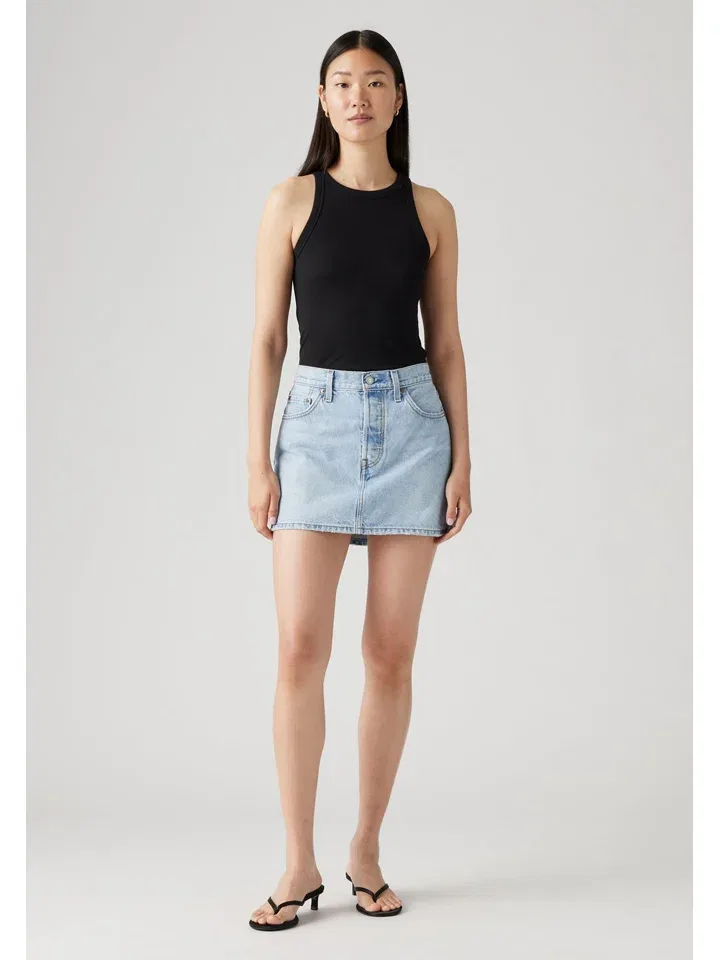 Юбка-мини джинсовая Levi'S, голубой