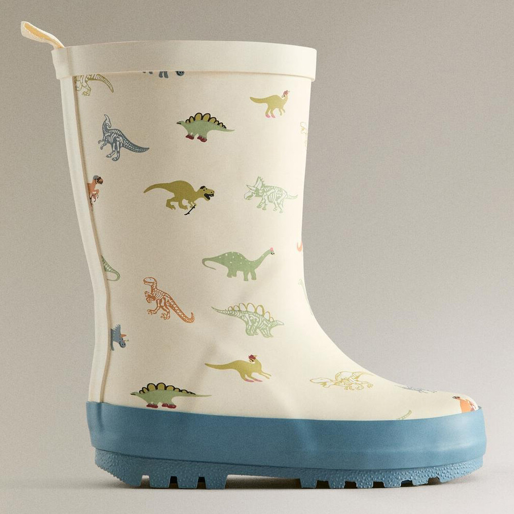 

Детские резиновые сапоги Zara Home Dinosaur, мультиколор
