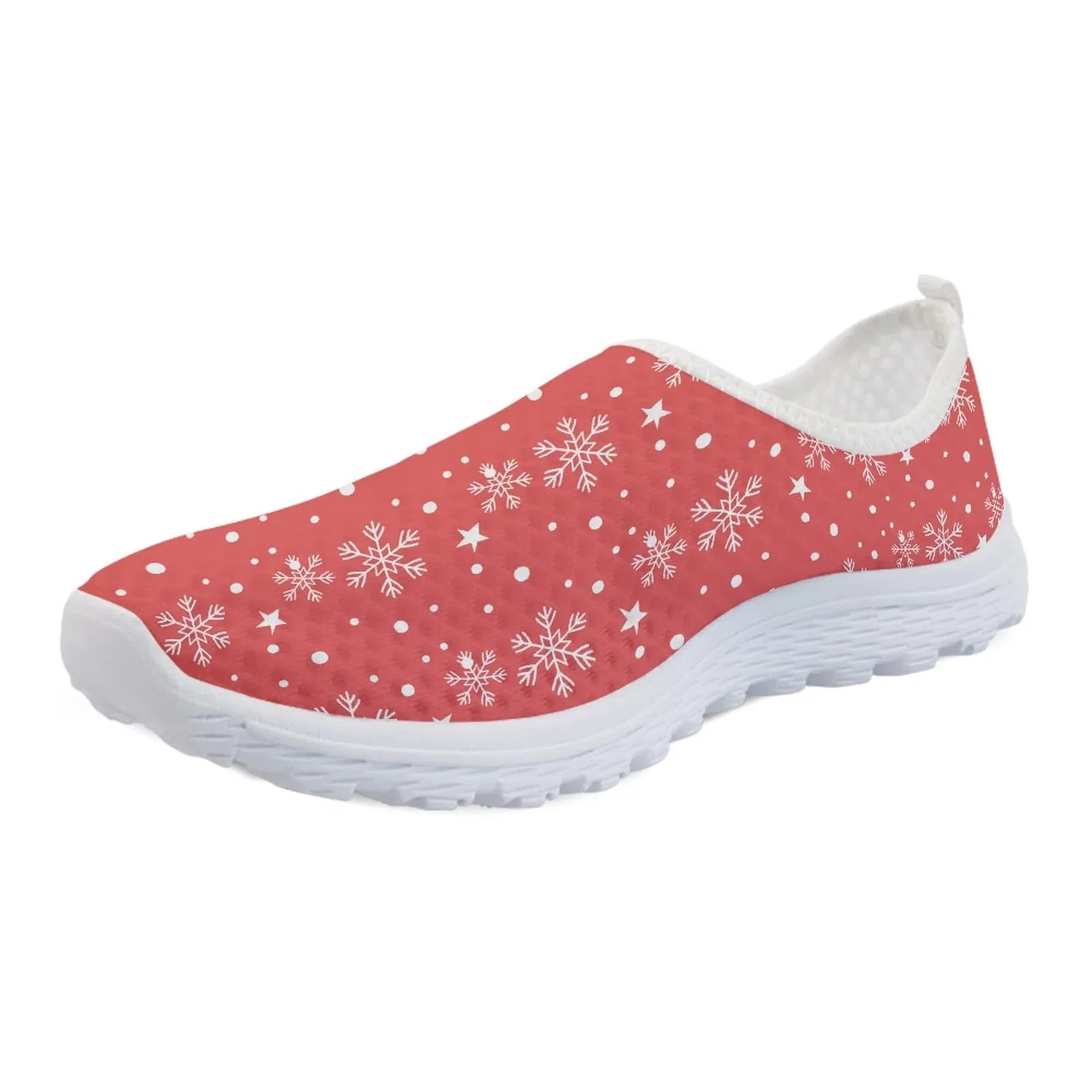 Детские кроссовки для девочек с принтом Snowflake Butterfly Ethnic Pattern Quick Dry Kuiaobaty, Motivo A Fiocco Di Neve