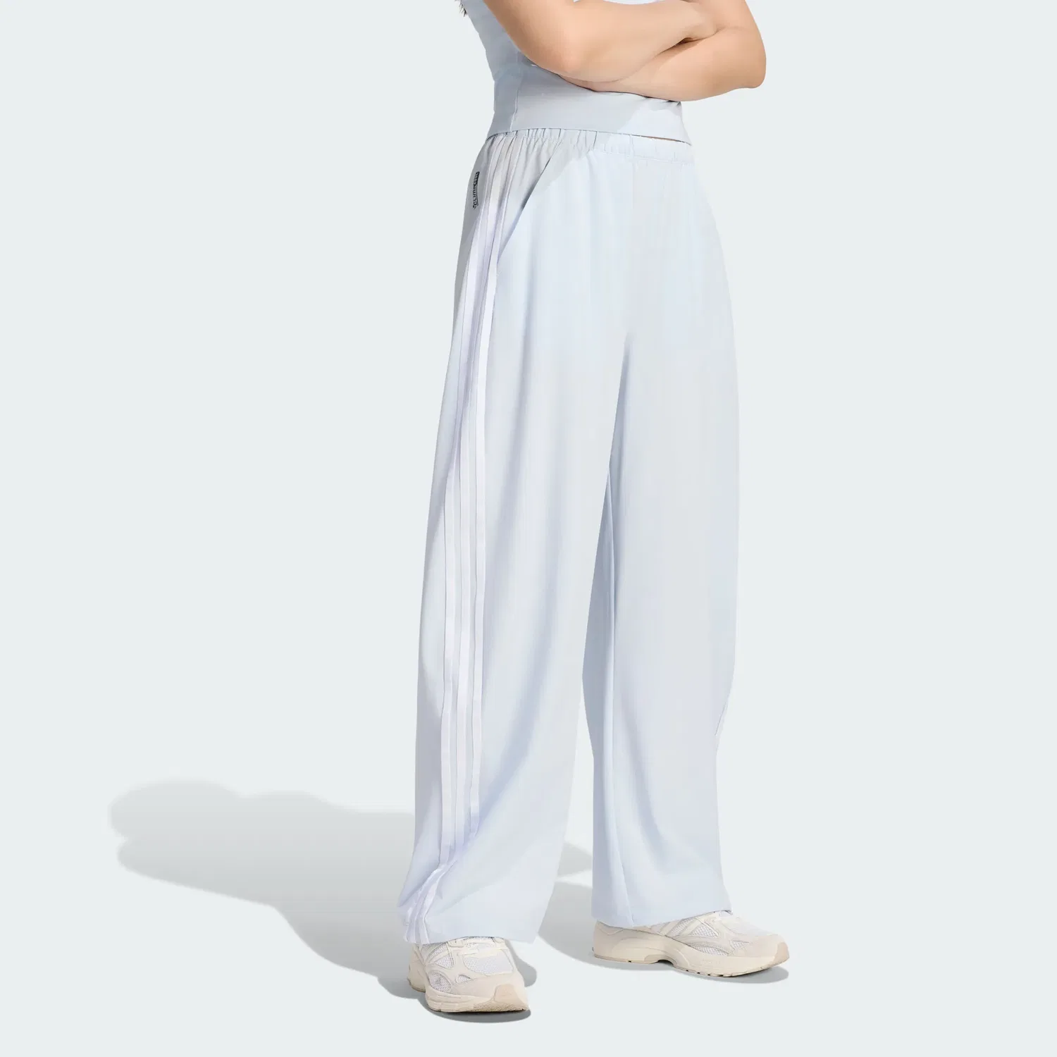Женские спортивные брюки быстросохнущие Adidas, Crystal Blue — фото 4