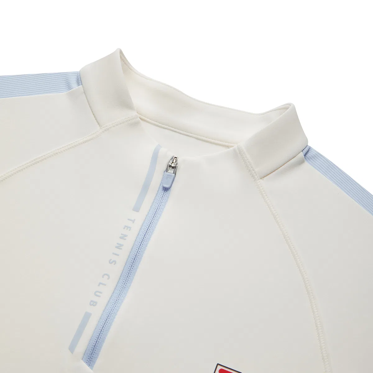 Детская футболка с полуводолазкой Heron White FILA KIDS — фото 4