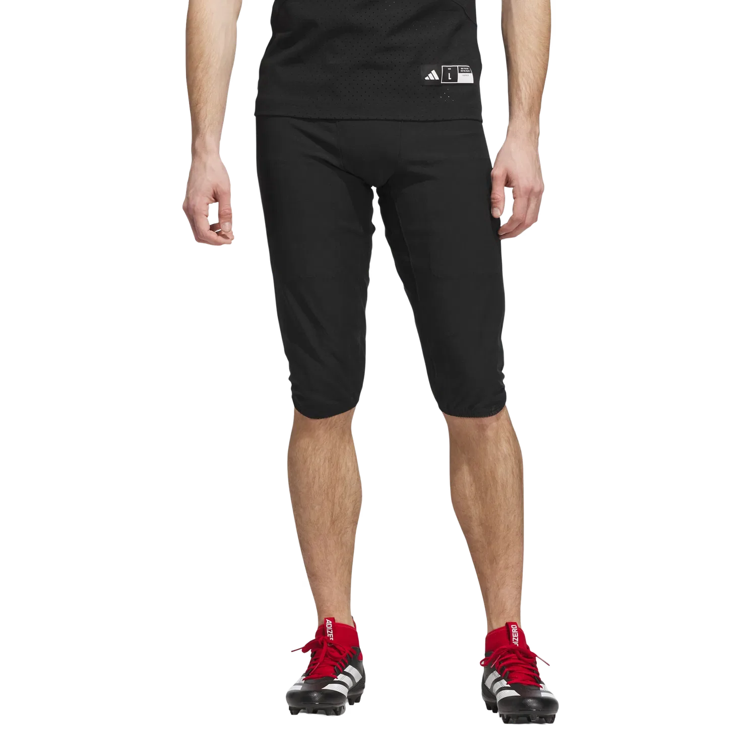 Мужские леггинсы для американского футбола Adizero Impact Adidas, черный — фото 2
