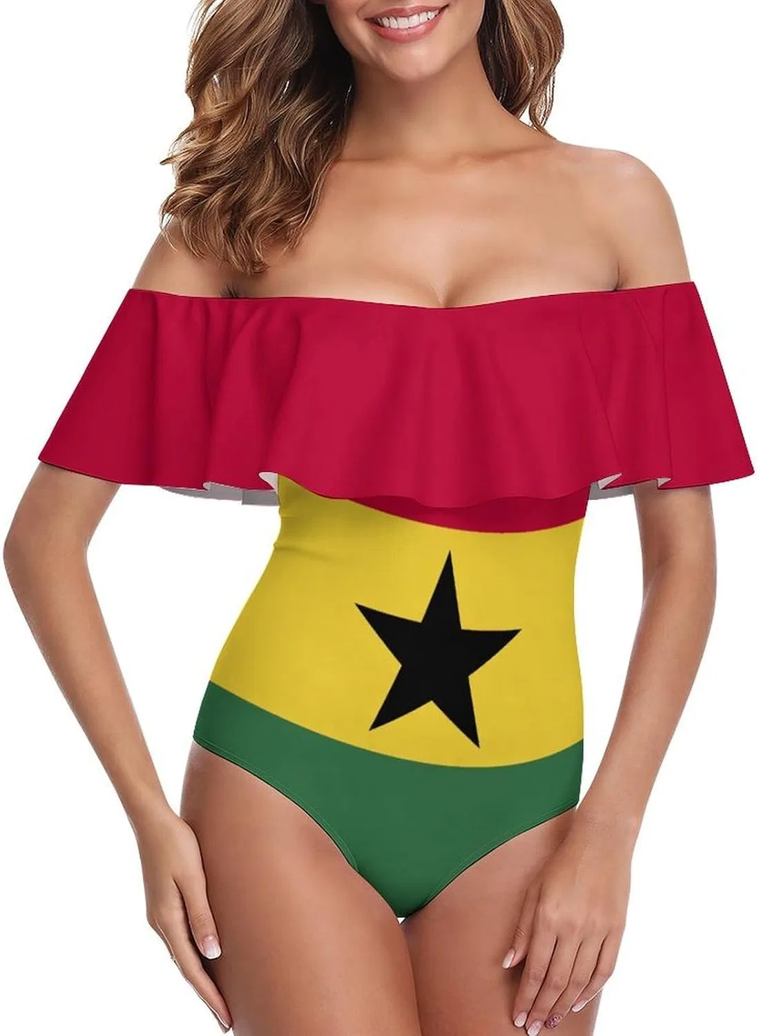 Женский бикини-комплект с флагом Grenada, Style-4