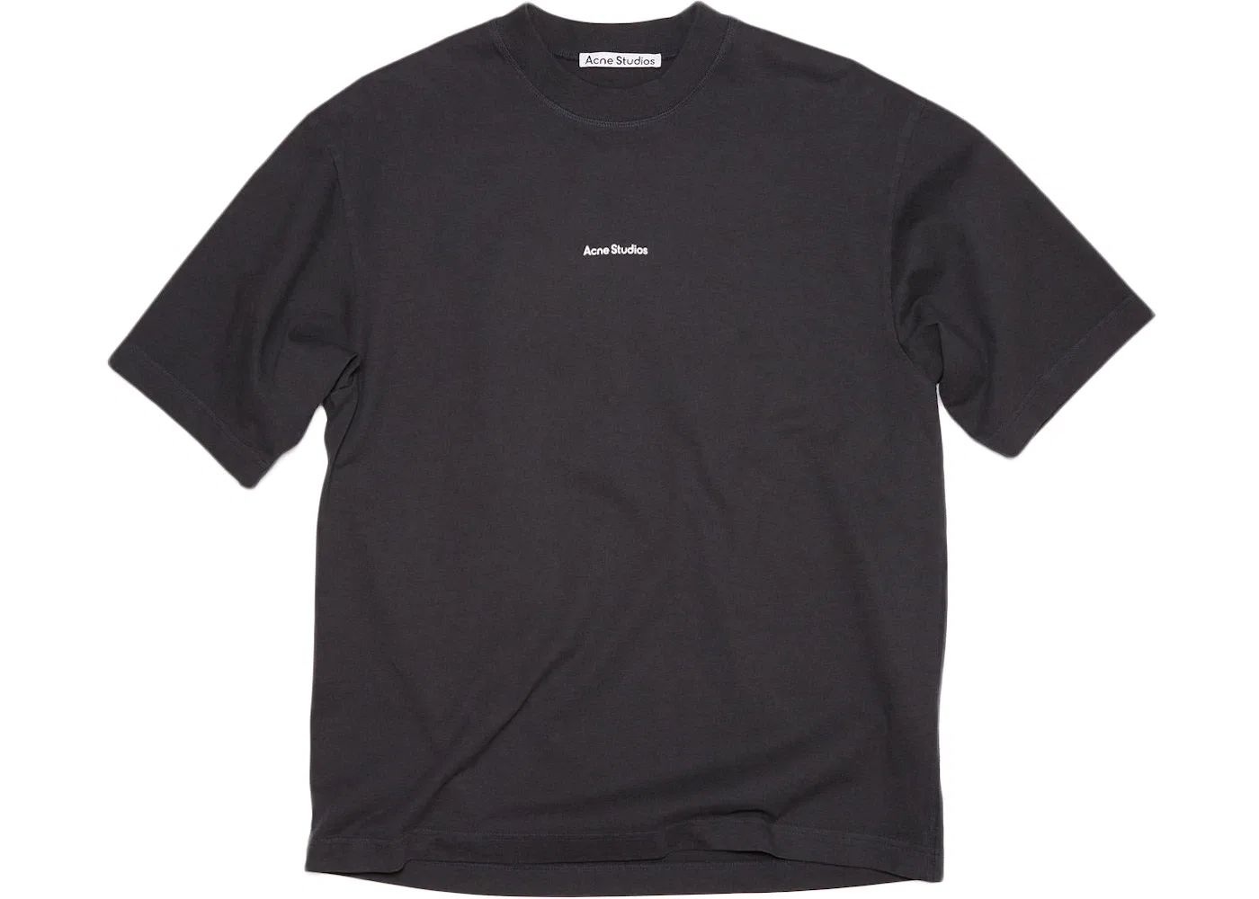 Мужская футболка с принтом Acne Studios Logo T-shirt Acne Studios, Black