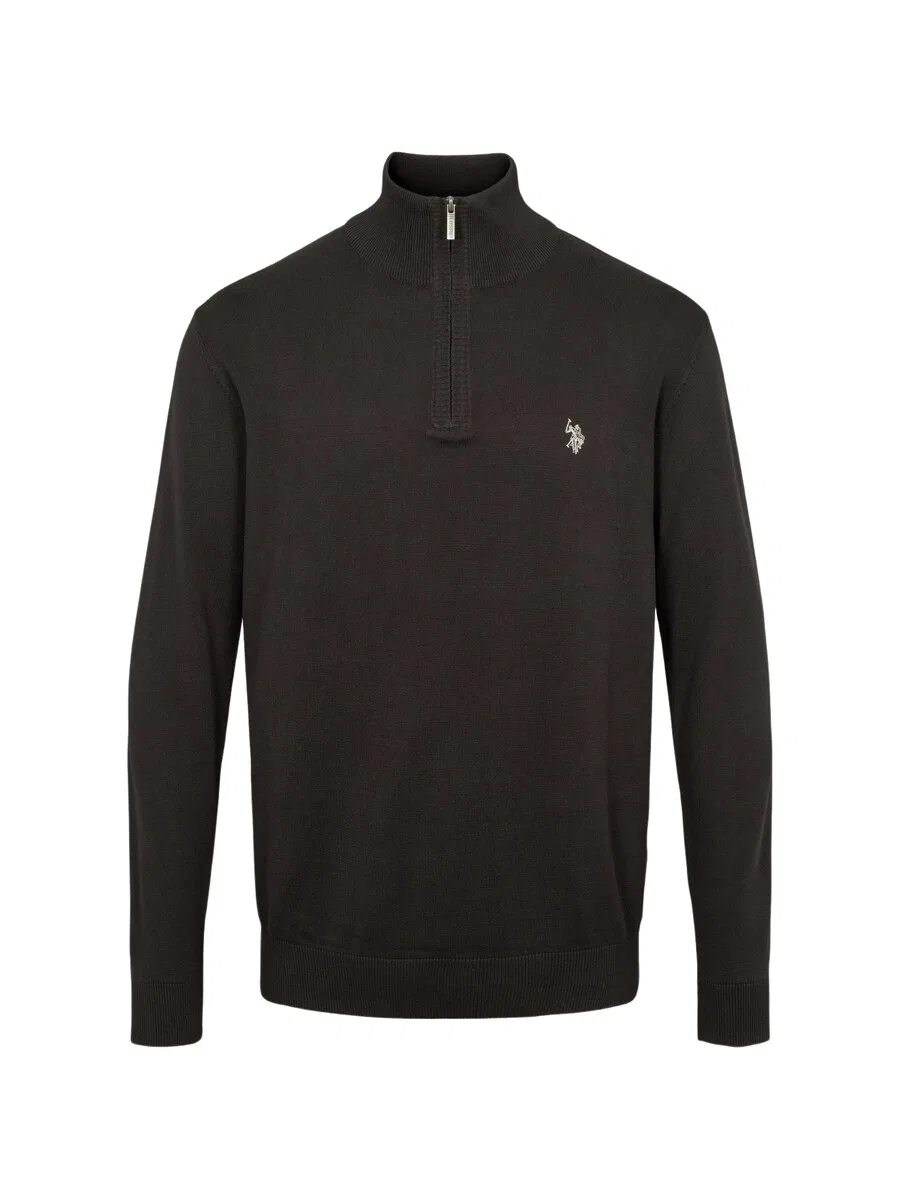 Свитер U.S. Polo Assn. 'UMBRISON' черного цвета