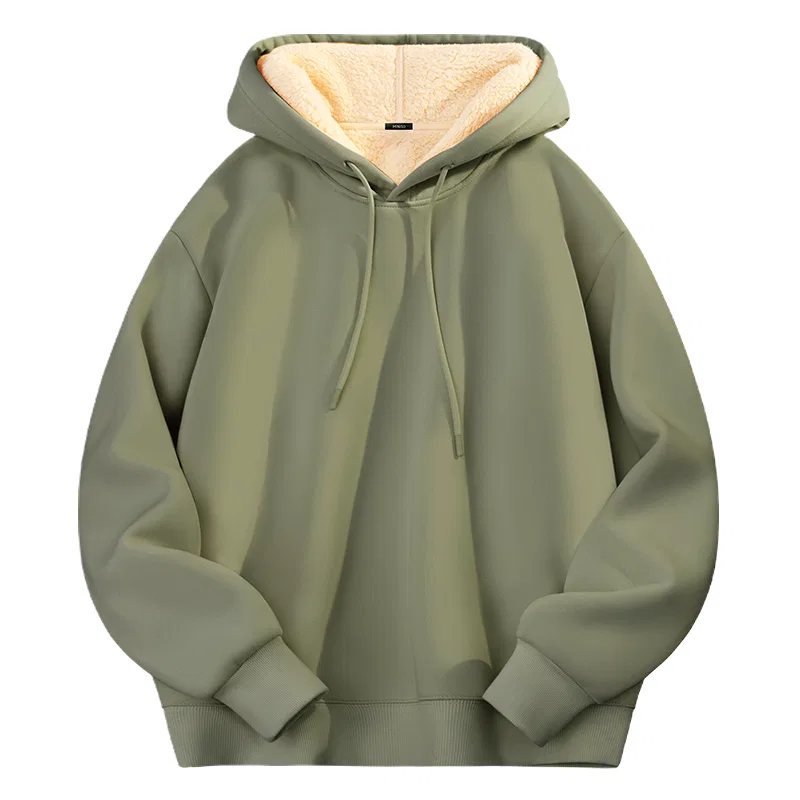 Детский худи с капюшоном утепленный MINISO, Palm Green