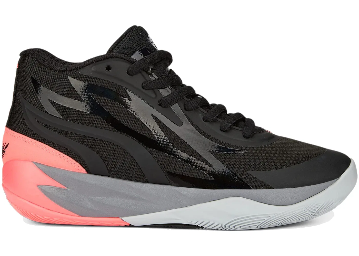 Детские кроссовки для баскетбола Puma LaMelo Ball MB.02 Puma Black Sunset Glow