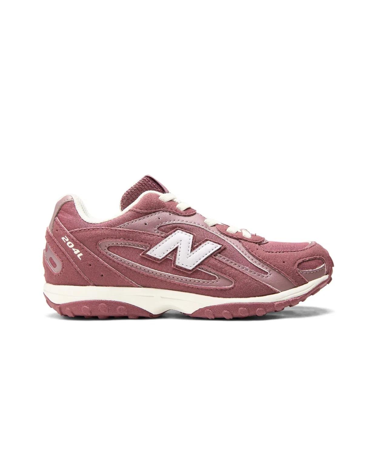 Детские кроссовки с шнуровкой 204L Bungee Lace New Balance, Burgundy