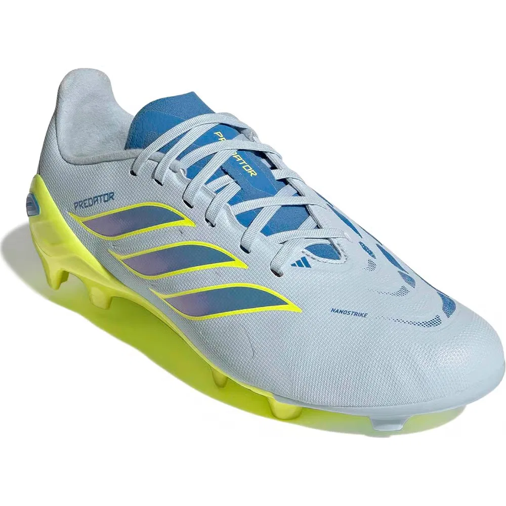 Детские футбольные бутсы фирмы Predator League Adidas, Blue/Blue/Yellow