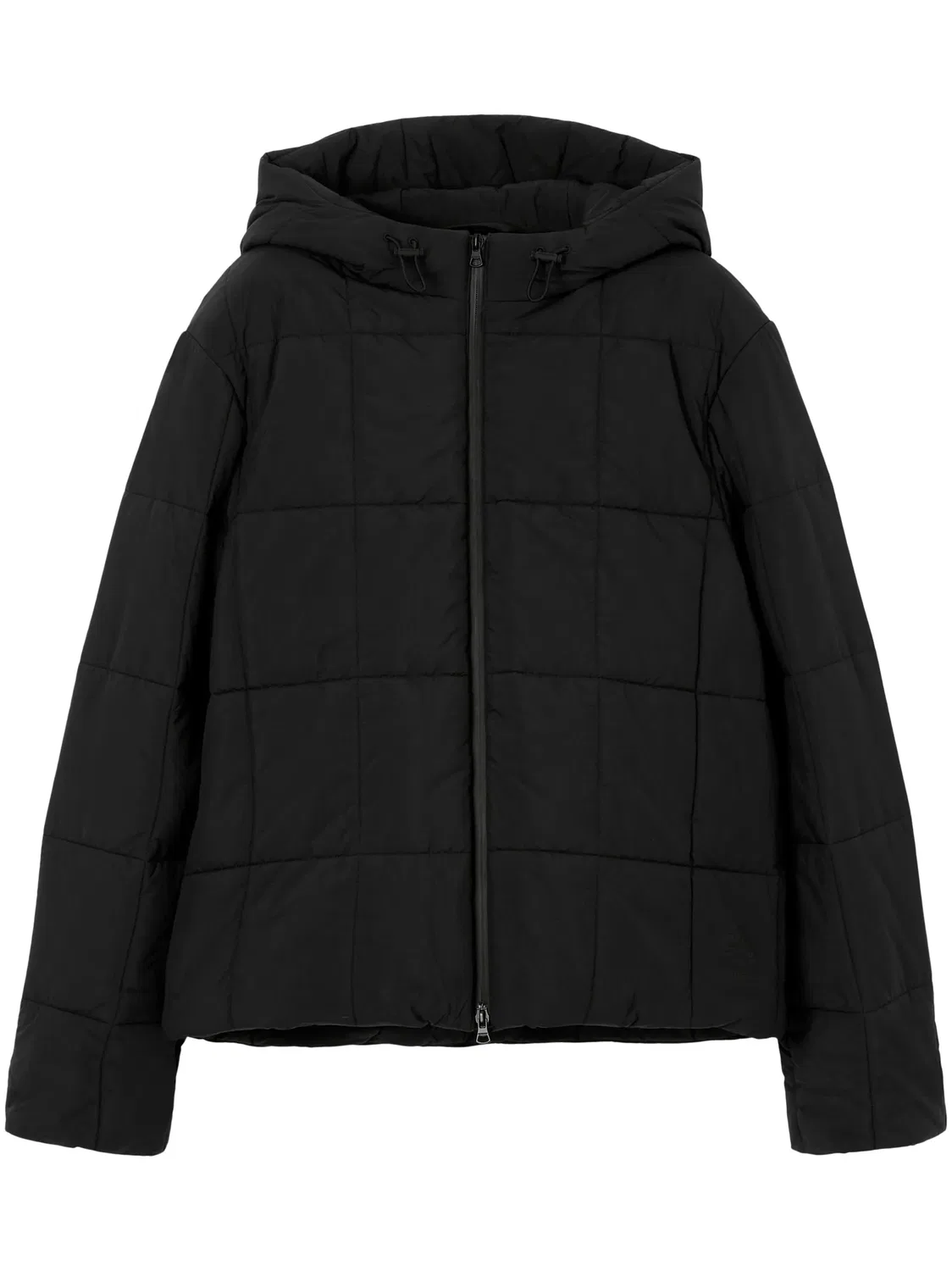 Куртка с капюшоном и стеганым наполнителем Burberry, черный