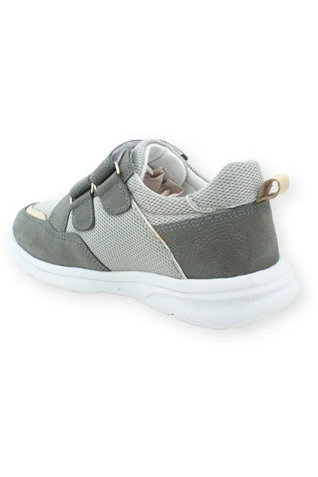 Детские кроссовки для мальчиков на низком каблуке Nubebe, Gray — фото 3