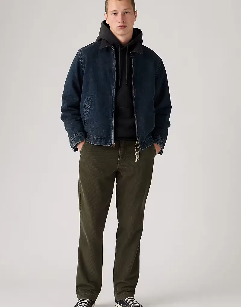 Джинсовые брюки-чиносы Levi's Xx из натурального вельвета, синий — фото 3