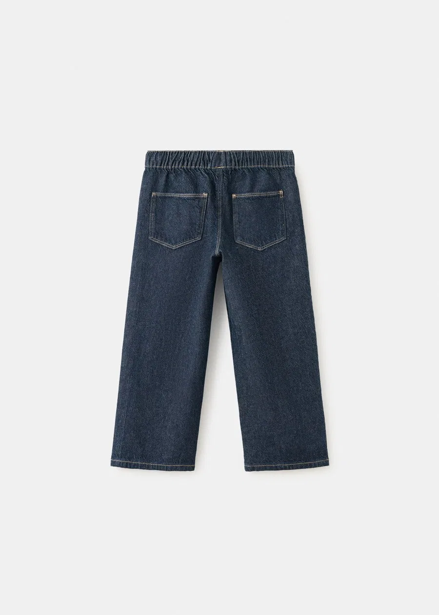 Детские джинсы MANGO KIDS Regular Jeans 'JAUME' синего цвета — фото 2