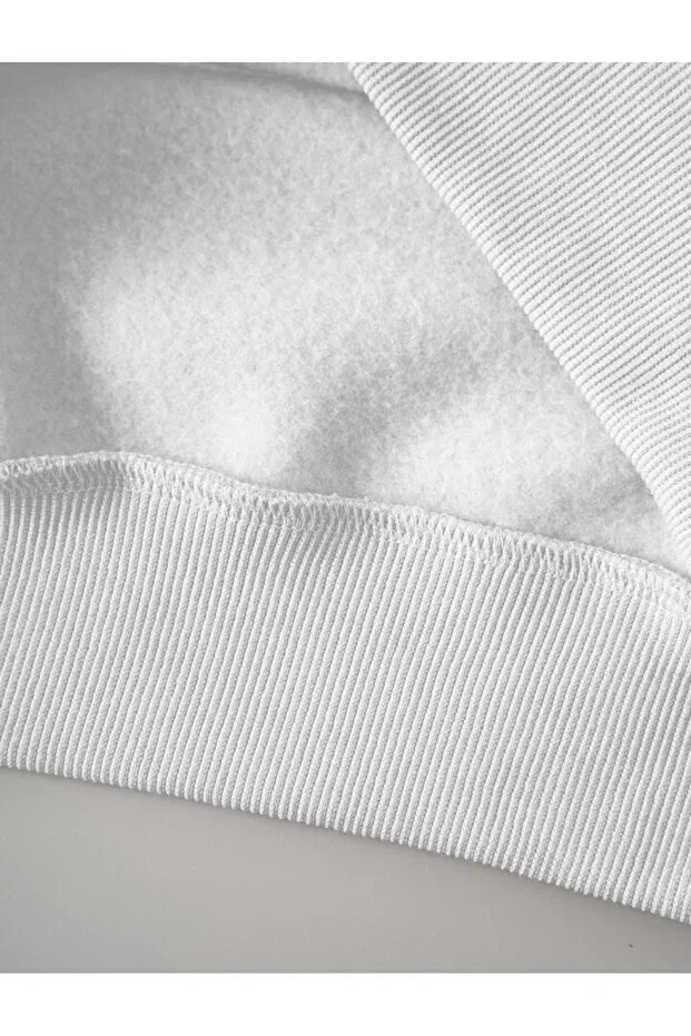 Детские свитшот для девочек хлопковый Moon Printed Serays Moda, White — фото 4
