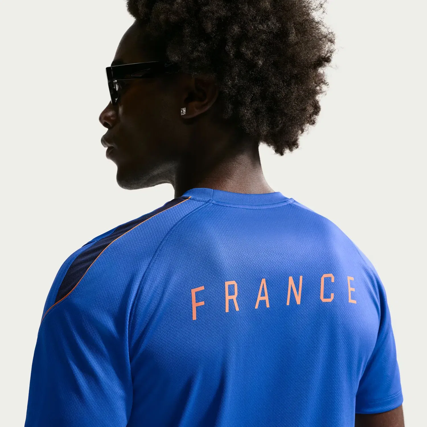 Мужская футболка с технологией Dri-FIT Strike Nike, Azul — фото 4