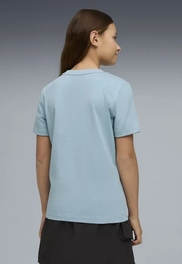 Футболка хлопковая Ess no. 1 logo tee g, Puma, Seafoam — фото 3