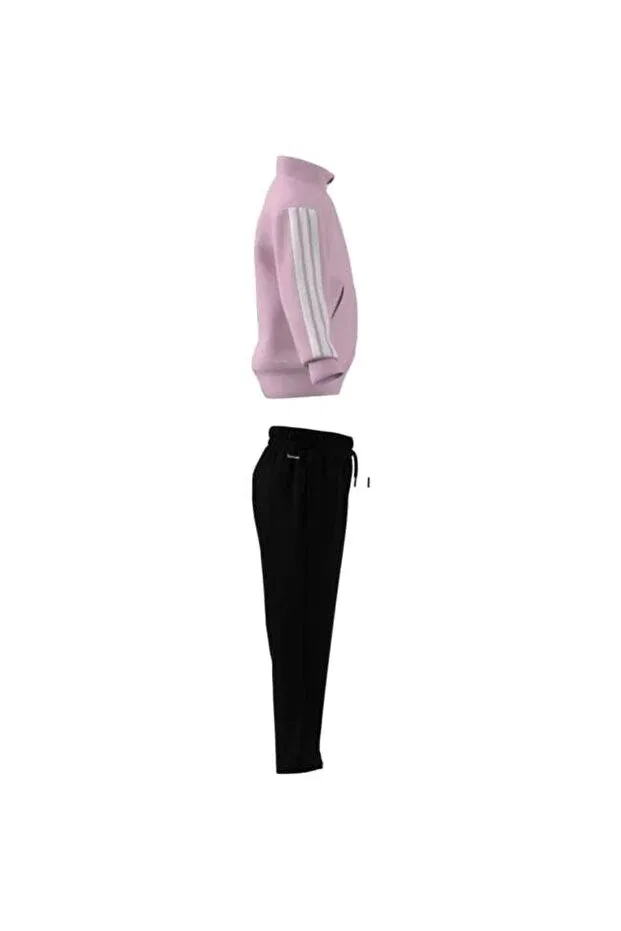 Детский спортивный костюм для девочек с принтом Adidas, Roz — фото 4