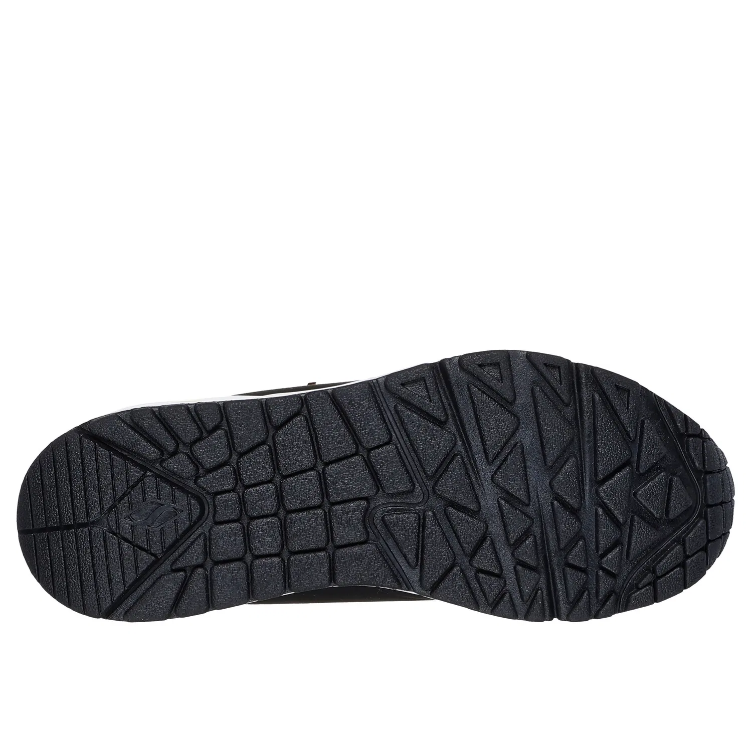 Детские кроссовки на платформе Skechers, Black/Rose Gold — фото 3