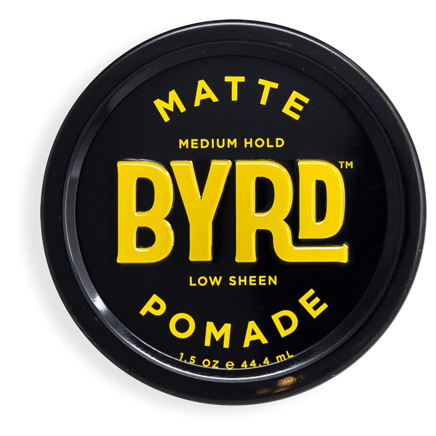 Помада для волос BYRD Matte Pomade, 1 упаковка - средняя фиксация, матовый финиш, придает текстуру и моделирует прическу, подходит для всех типов волос, 42 г (1,5 унции) 42.52 г (1 шт.) Byrd Hairdo Products