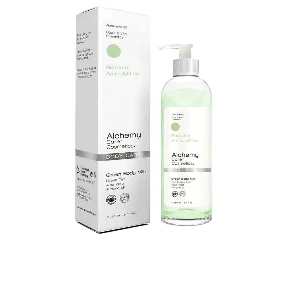 

Молочко для тела Body care green body milk Alchemy Care Cosmetics, 250 мл.