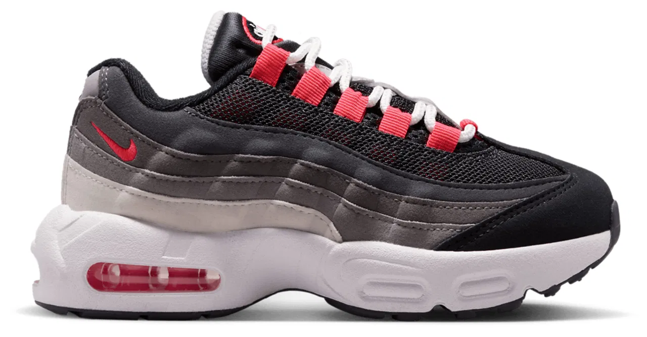 Детские кроссовки для мальчиков Nike Air Max 95, Anthracite/Solar Red