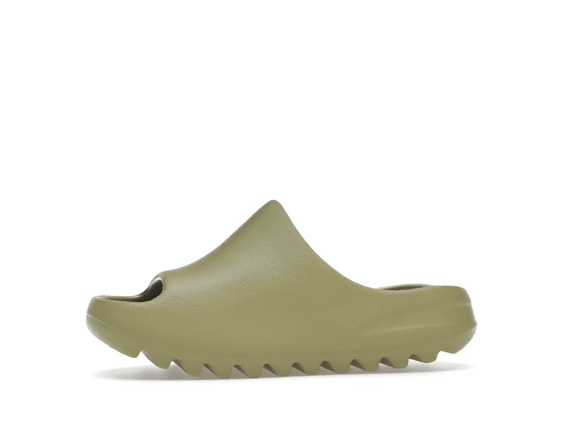 Детские шлепанцы с ребристой подошвой Adidas Yeezy Slide, Resin Resin Resin — фото 3