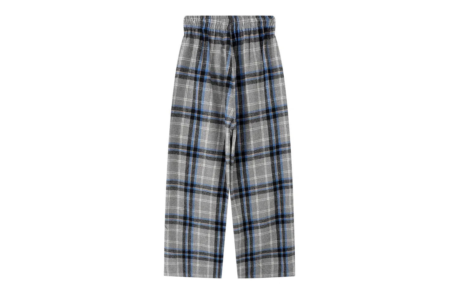 Детские брюки свободного кроя с широкими штанинами Coffee Plaid F426, Coffee Plaid — фото 4