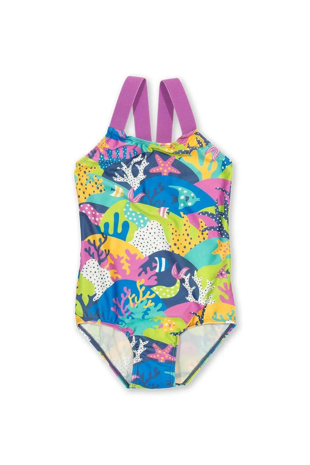 Купальник с принтом Coral Reef Kite, Multi