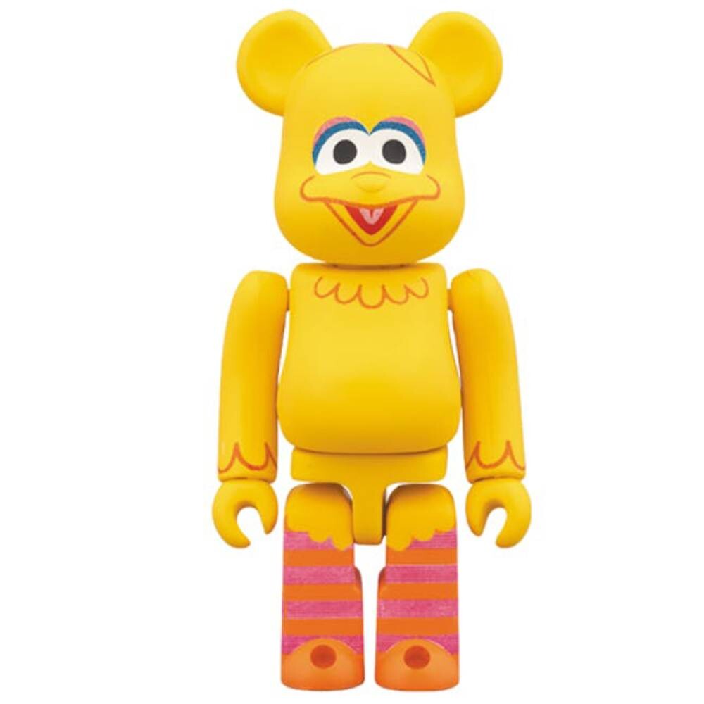 

Фигурка виниловая Bearbrick Big Bird 100%, желтый