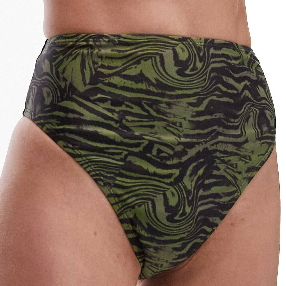 

Плавки Topshop Mix And Match High Waist High Leg, хаки