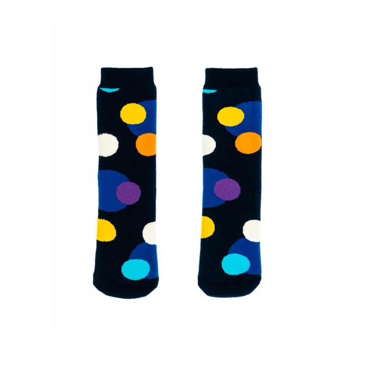 Детские плотные носки для резиновых сапог Chunky Spots Squelch Wellies, Navy