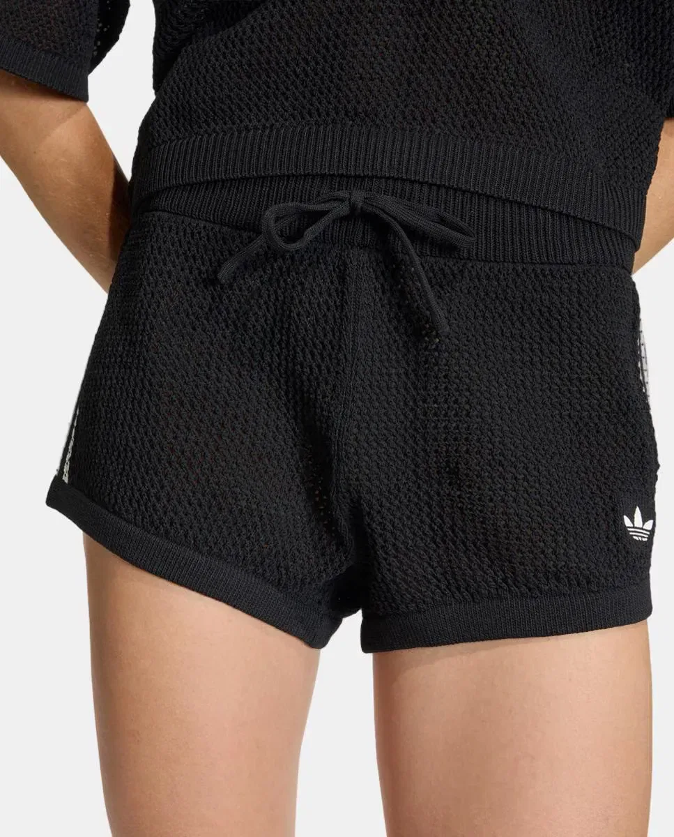Женские шорты с принтом Adicolor Adidas Originals, Negro — фото 4