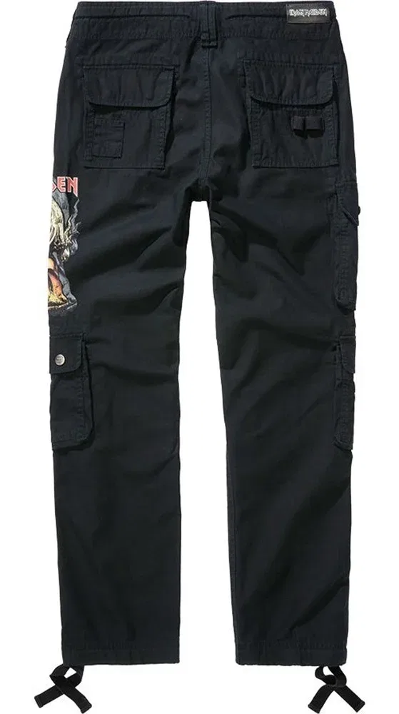 Мужские карго брюки Irm Pure Slim Trouser Brandit, Black — фото 2